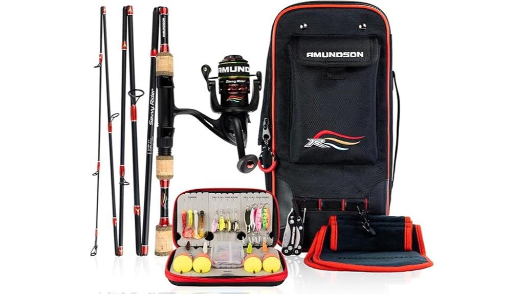 amundson all in one fishing backpack