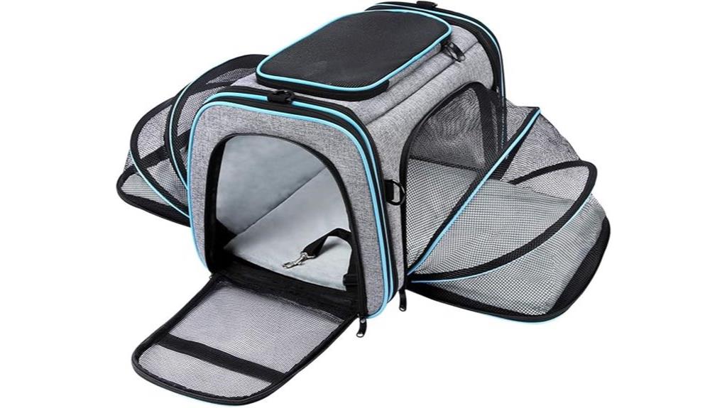 approved soft sided pet carrier
