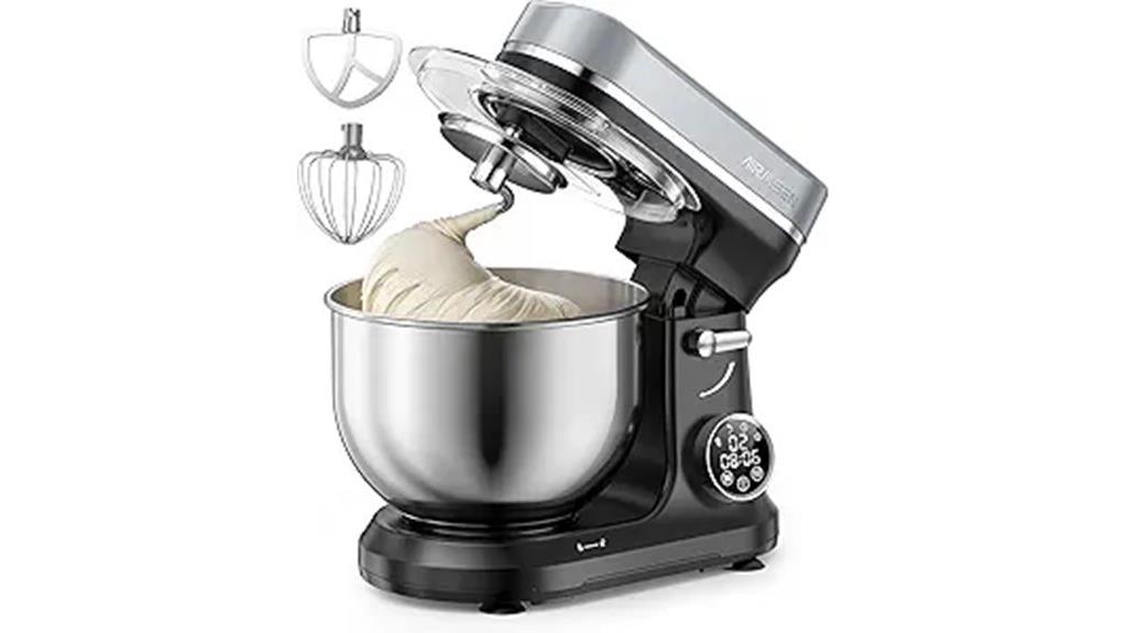 automatic mixer with touchscreen