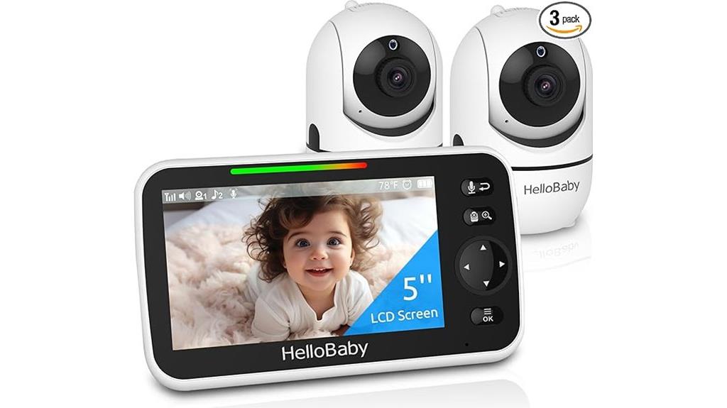 baby monitor with cameras