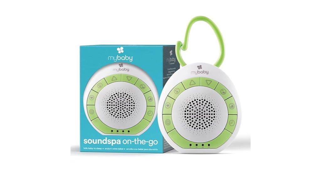 baby sound machine with four soothing sounds