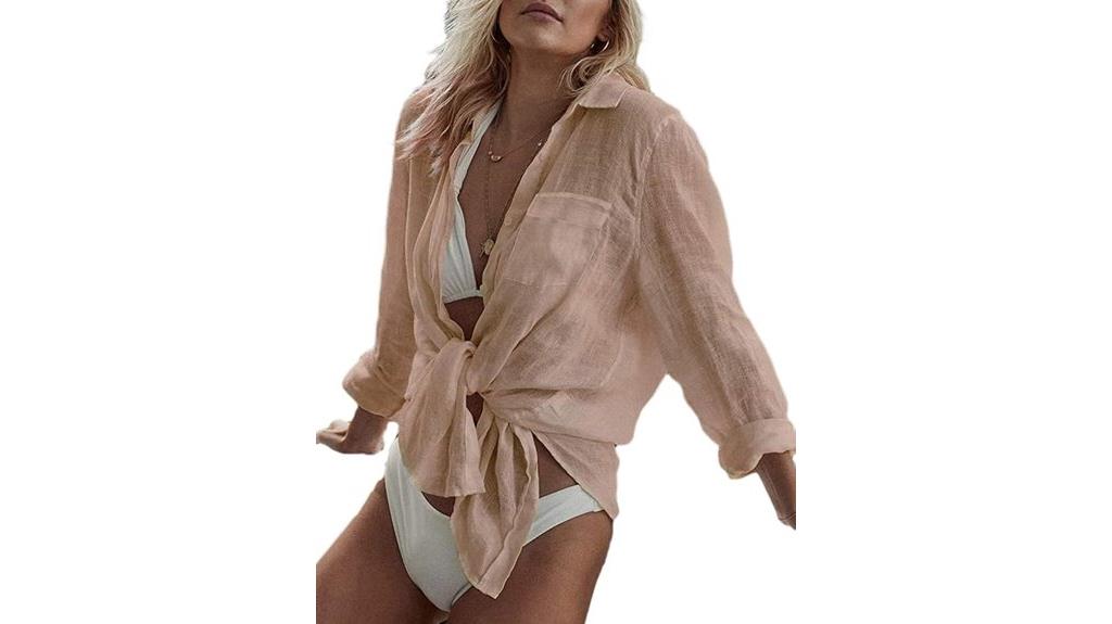 beach cover up shirt