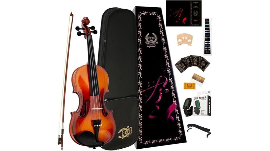 beginner acoustic violin kit
