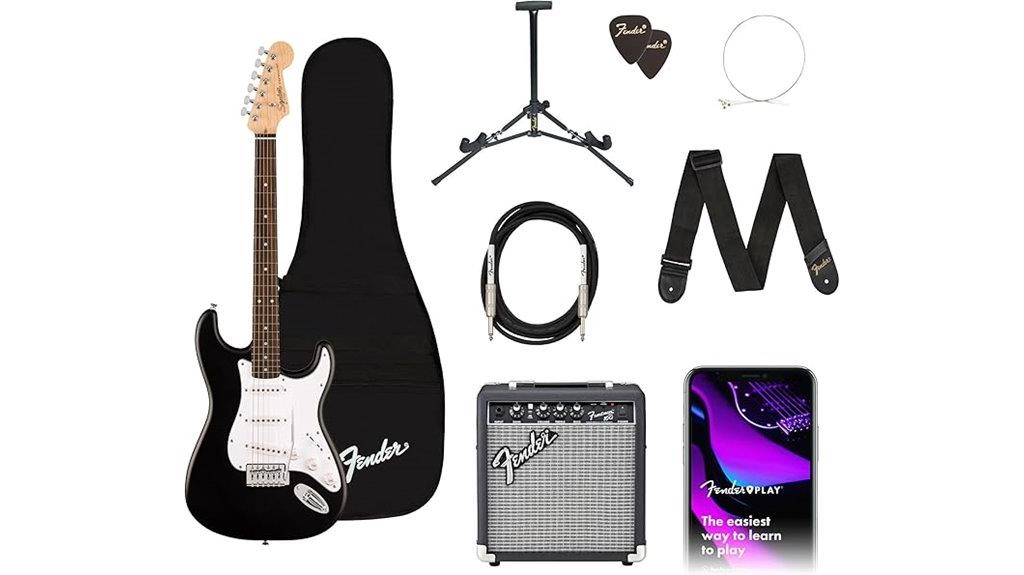 beginner fender stratocaster kit