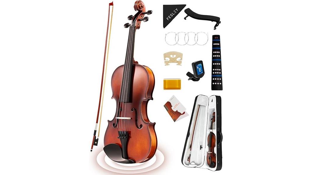 beginner violin full set