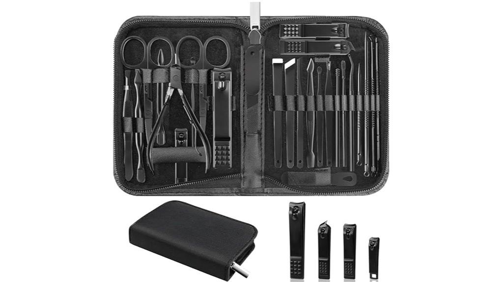 black nail clipper kit