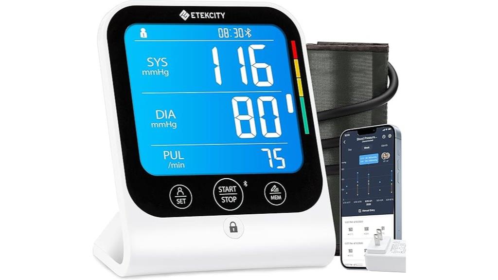 bluetooth blood pressure monitor