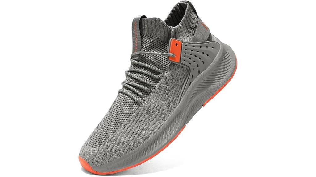 breathable men s athletic sneakers