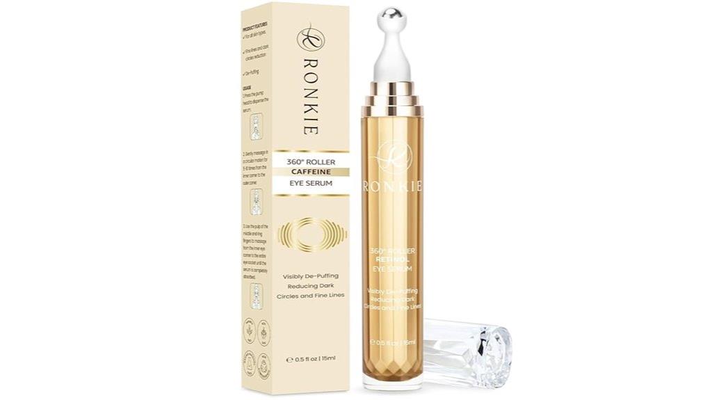 caffeine retinol eye cream