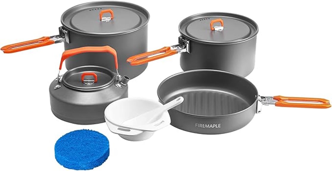 camping cookware set