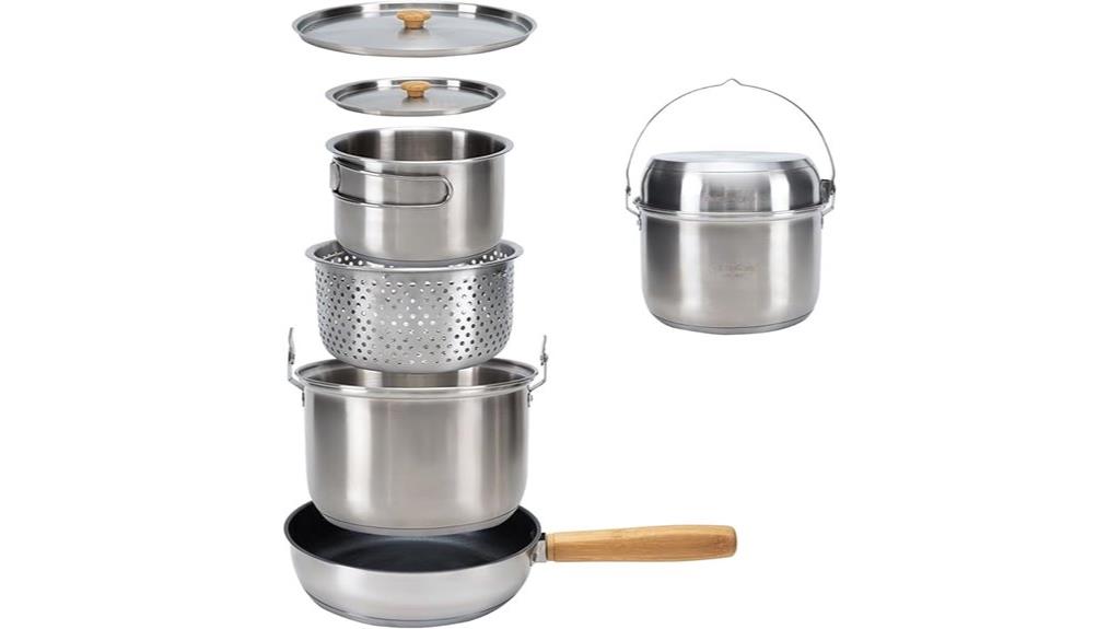 camping cookware set