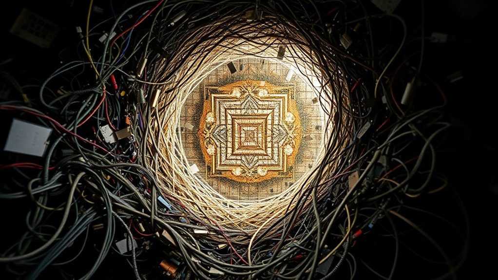 chaos creates organized patterns