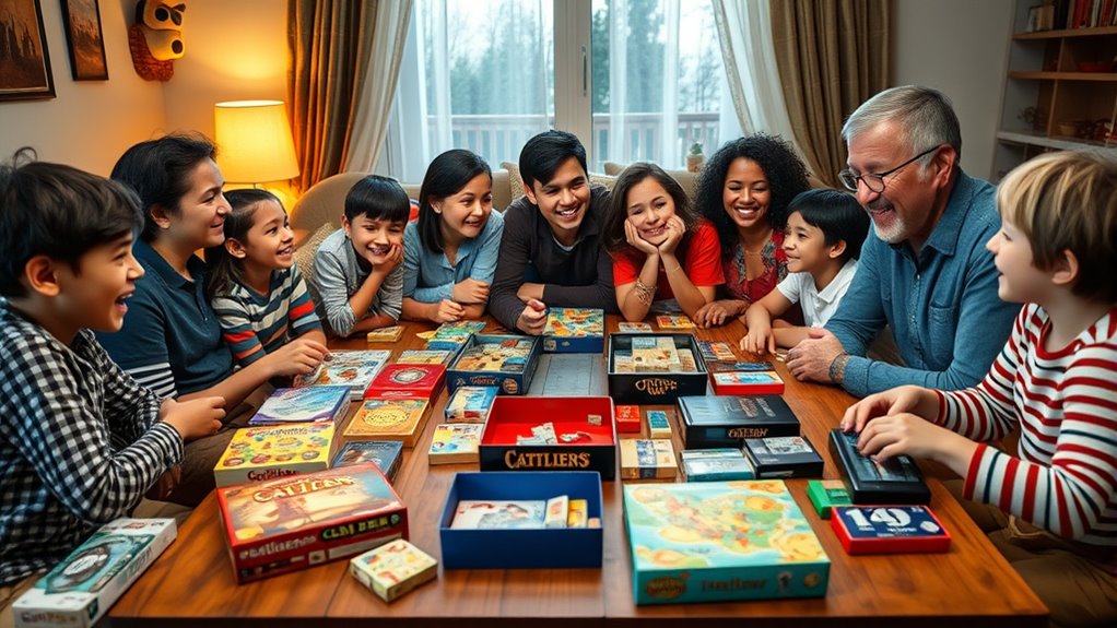 choosing family friendly board games