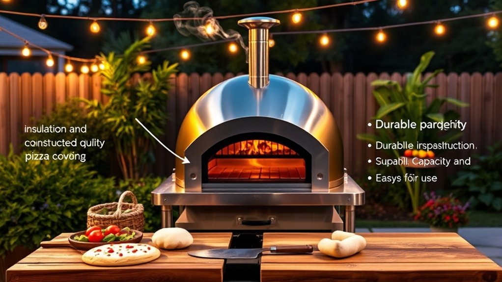 choosing the right outdoor pellet oven