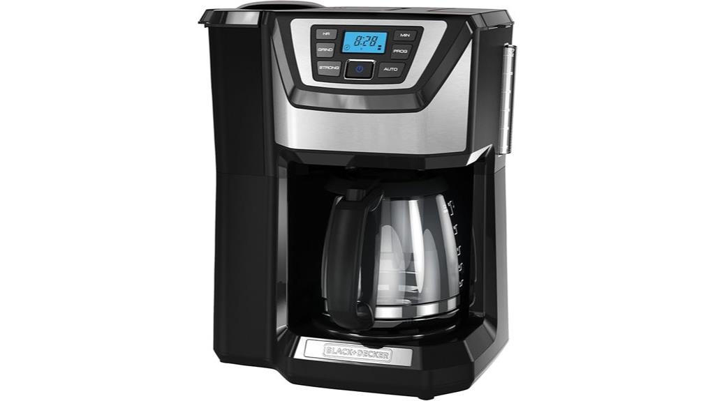coffee maker with grind