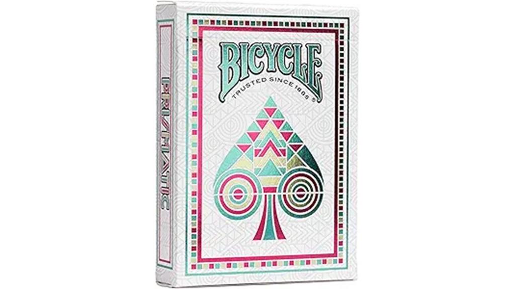 colorful bicycle foil cards