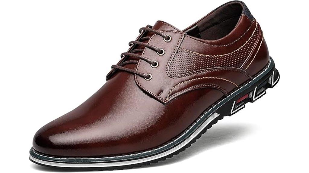 comfortable leather oxford shoes