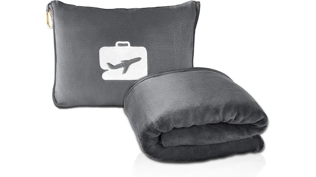 comfortable travel essentials set