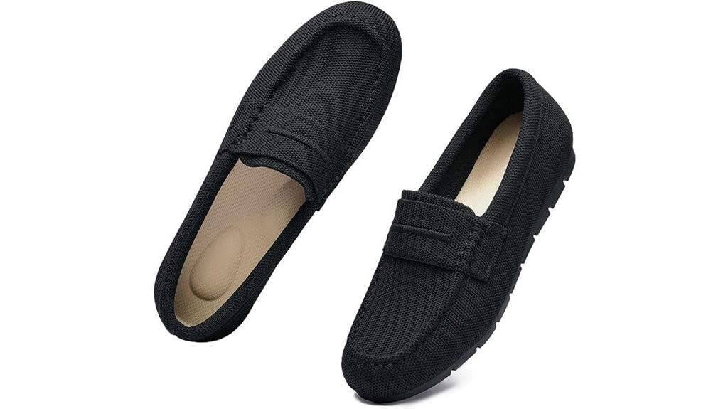 comfortable women s slip on loafers
