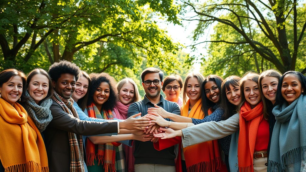 community backing and shared purpose