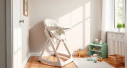compact foldable high chairs