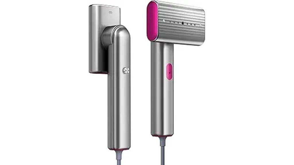 compact travel clothing steamer