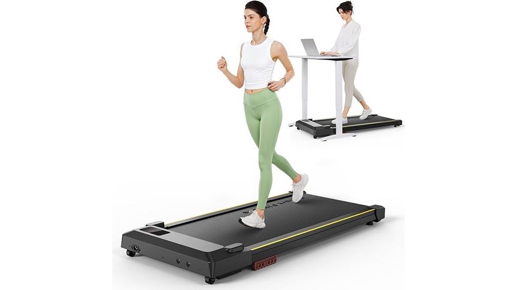 compact under desk treadmill