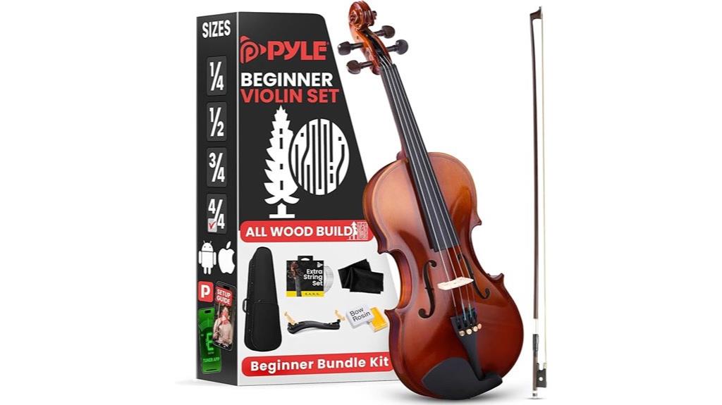 complete beginner violin set