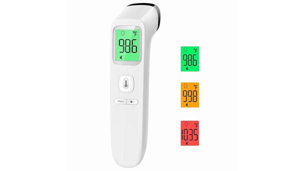 contactless adult and child thermometer