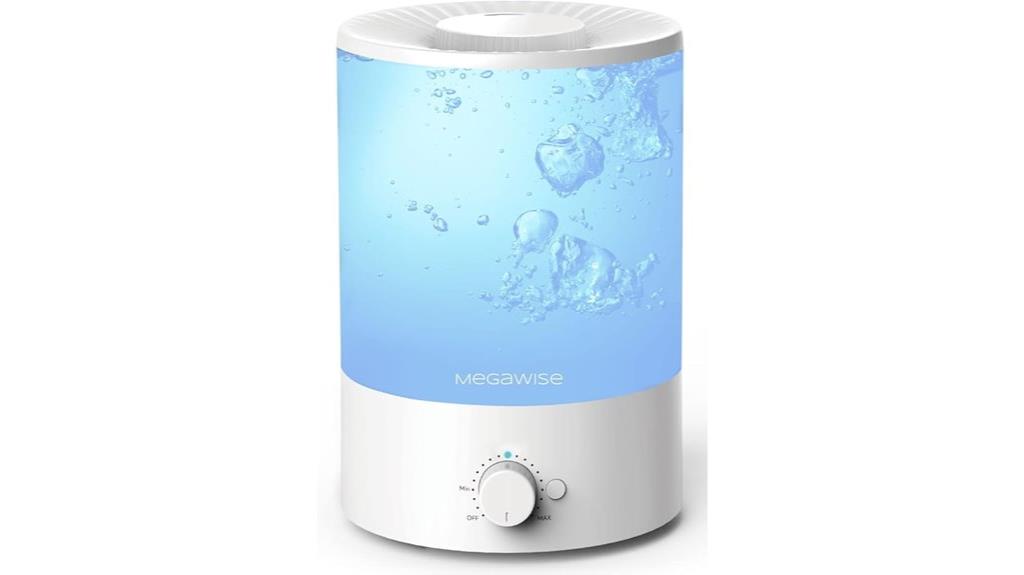cool mist humidifier with nightlight