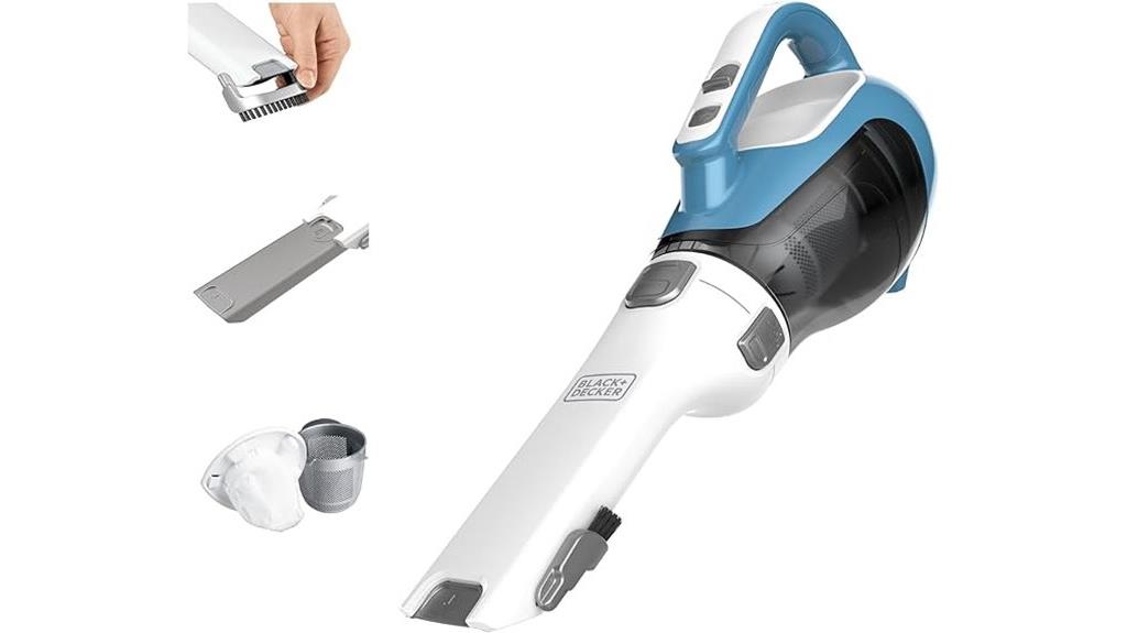 cordless handheld vacuum cleaner