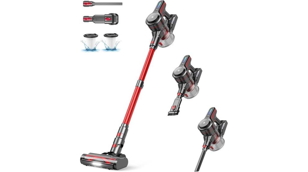 cordless stick powerful suction