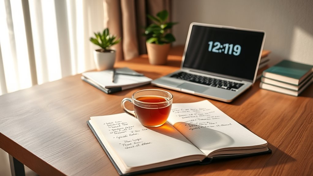 daily focus and routine