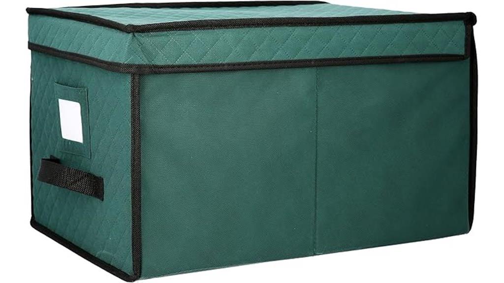 decorative ornament storage container