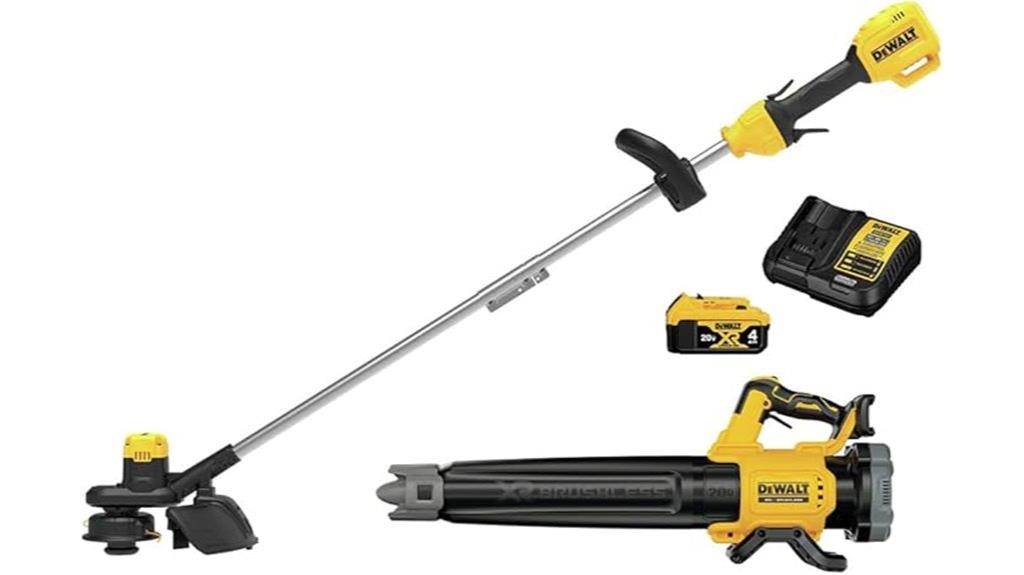 dewalt 20v trimmer blower