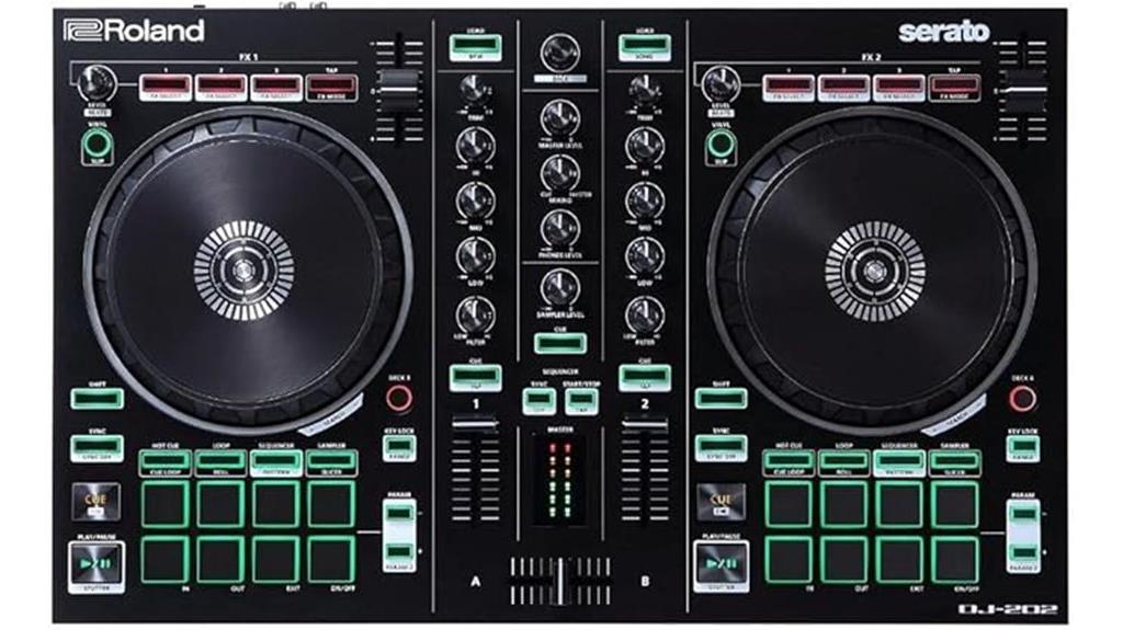 dj controller with serato