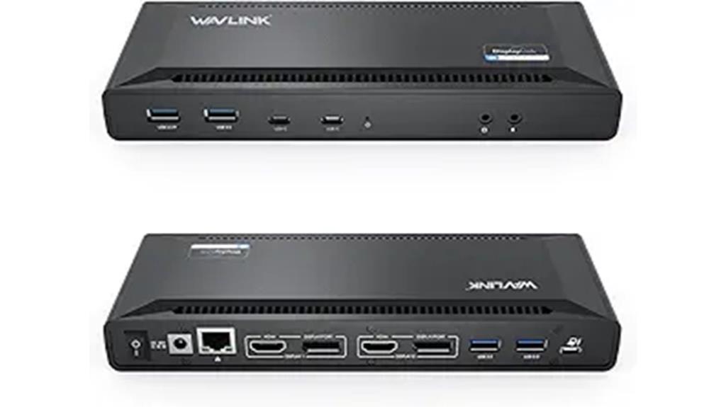 dual 4k monitors dock