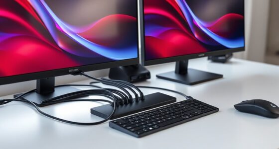 dual 4k usb c docks