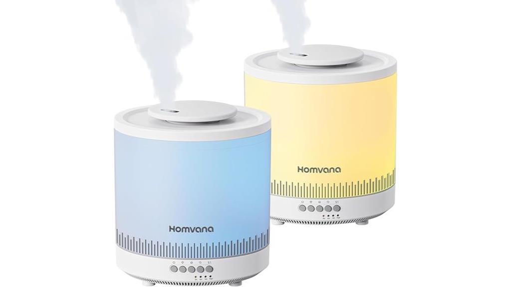 dual bedroom humidifiers pack