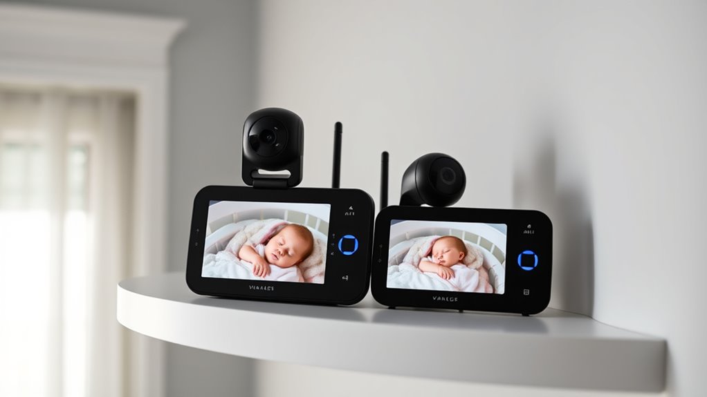 dual camera baby monitors