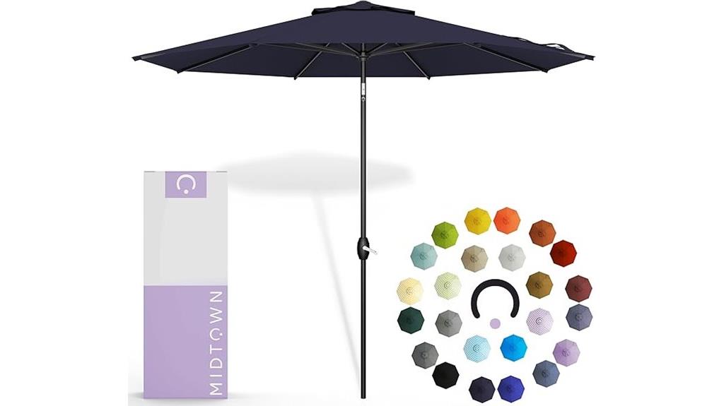 durable 10 year uv umbrella