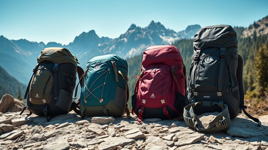 durable comfortable hiking backpack