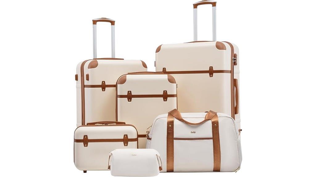 durable spinner luggage set