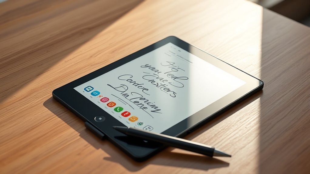 e ink tablet selection criteria