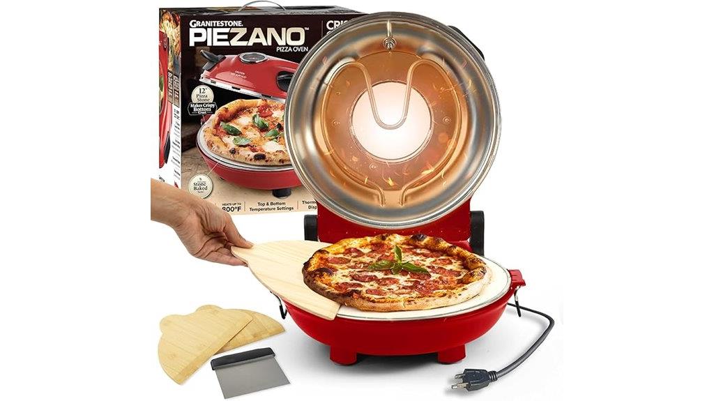 electric 12 inch pizza oven