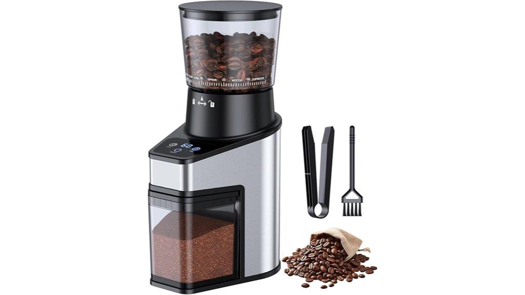 electric burr grinder