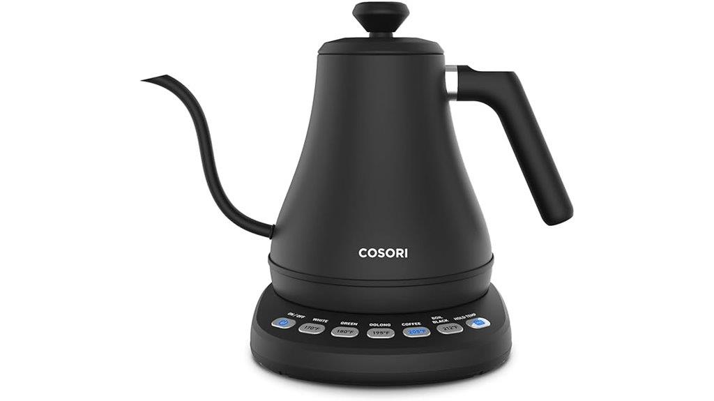 electric gooseneck kettle presets