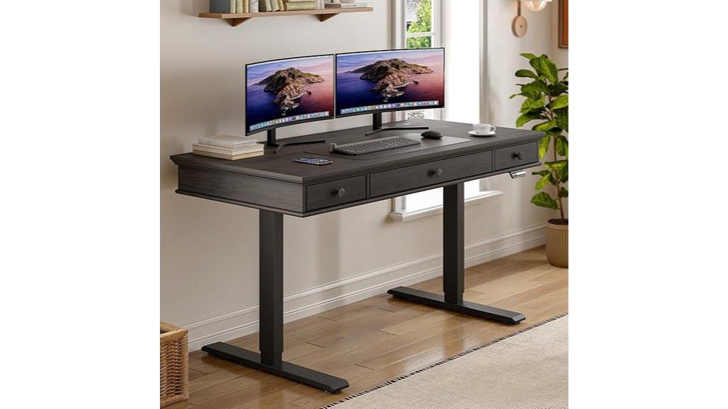 electric height adjustable desk