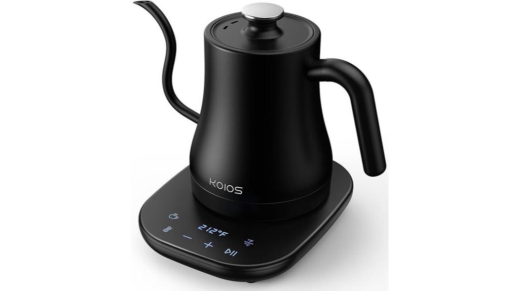 electric kettle with temp