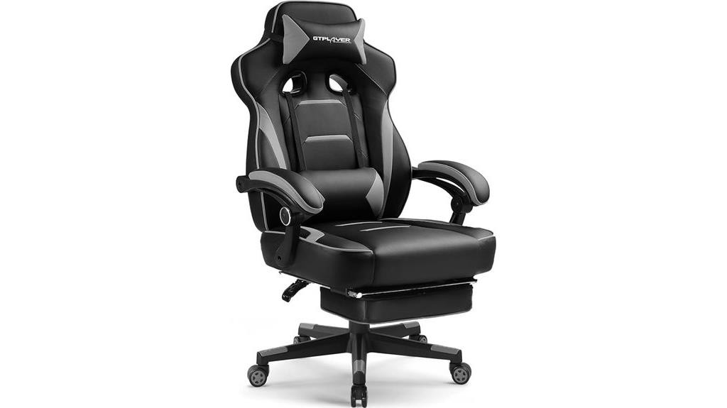 ergonomic tall gaming chair